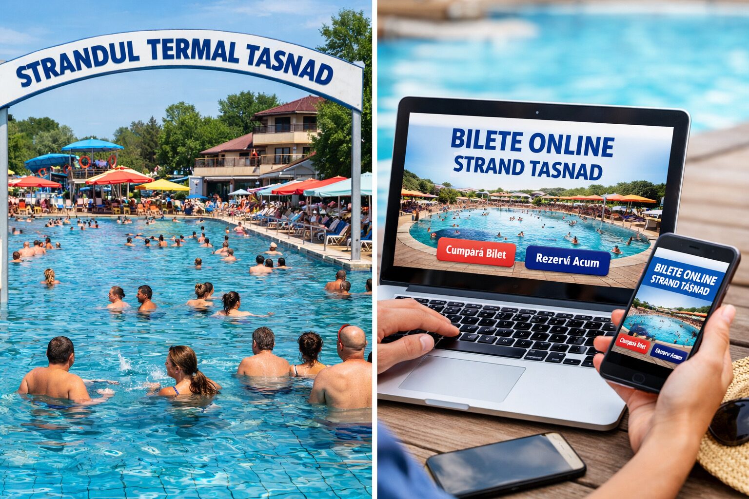 TURISM Fără cozi la Ștrandul Termal Tășnad: bilete online din aprilie