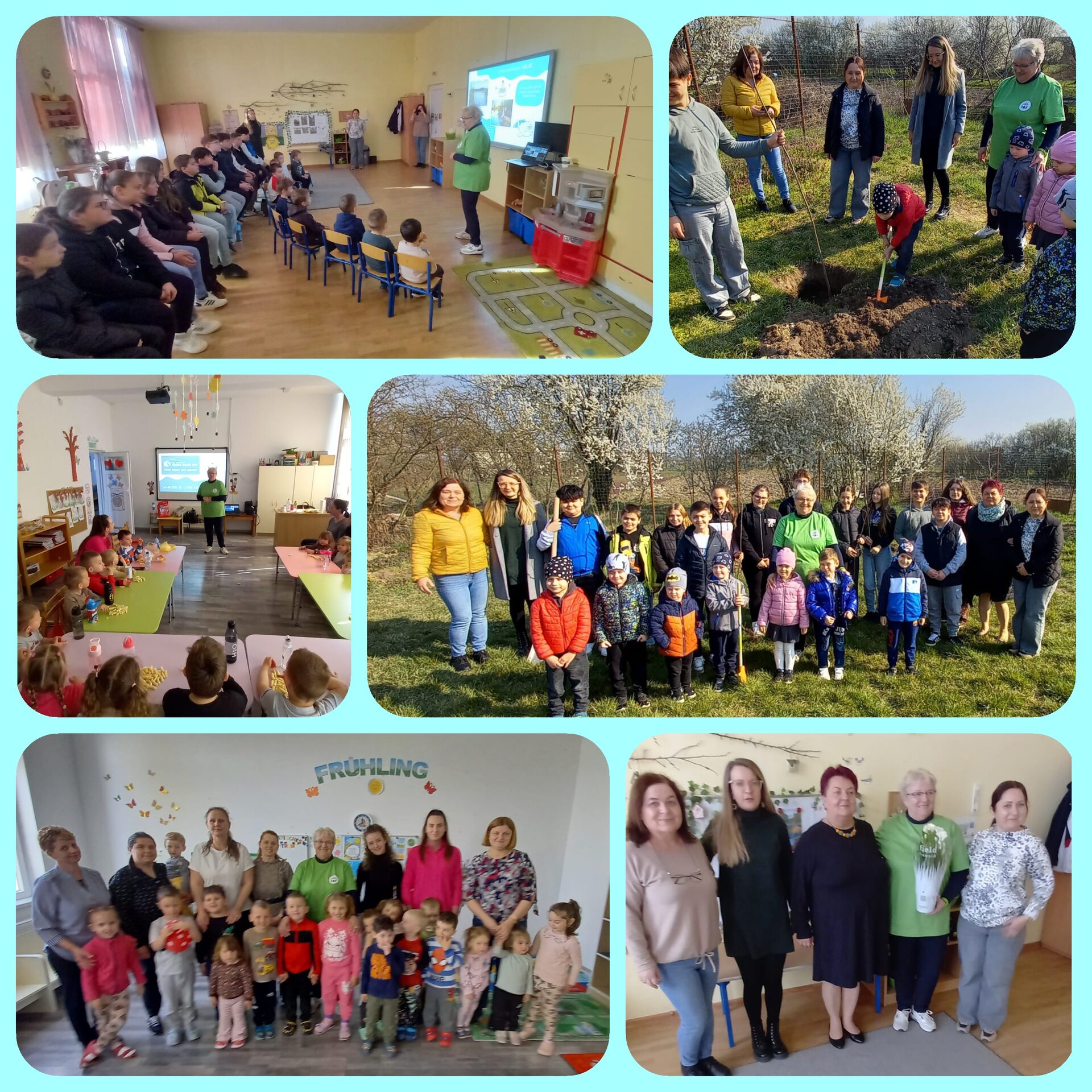 Educație ecologică pentru cei mici: sute de preșcolari implicați în proiectul „Grădinițe salvatoare de râuri”