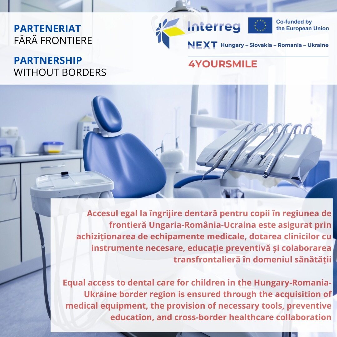 SĂNĂTATE Cabinete stomatologice școlare moderne la Ardud și Livada